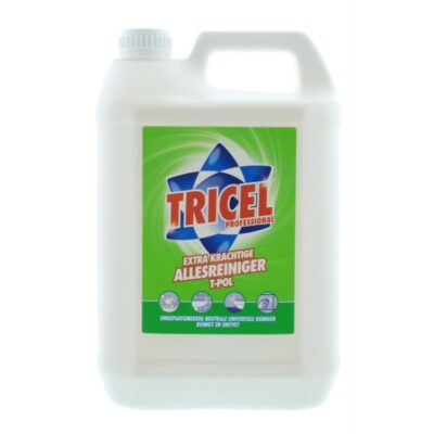 Tricel T-Pol is een allesreiniger. Uitermate geschikt voor de afwas en het reinigen van vloeren, tegels en overige afwasbare oppervlakken.