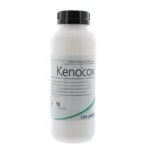 Ontsmettingsmiddel Kenocox ter bestrijding van bacteriën, gisten en virussen. Ter bestrijding van cyrptosporidiose en giardia.