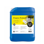 Gebruik a.s. Foam Power schuimreiniger voor het krachtig reinigen van kalverstallen en eenlingboxen. De Foam Power is een krachtige, geurloze en alkalische schuimreiniger.
