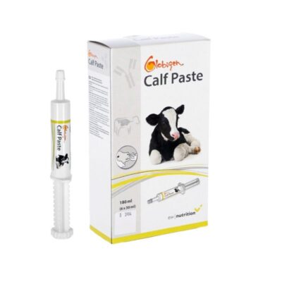 De Globigen Calf Paste 30 milliliter 6 stuks is een pasta voor kalveren om hun fysiologische spijsvertering te stabiliseren.