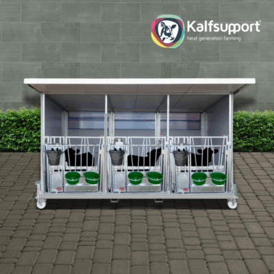 KMAX3 outdoor | mobiele kalverbox | 3 kalveren