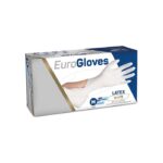 Handschoenen | latex gepoederd | maat: M t/m XL